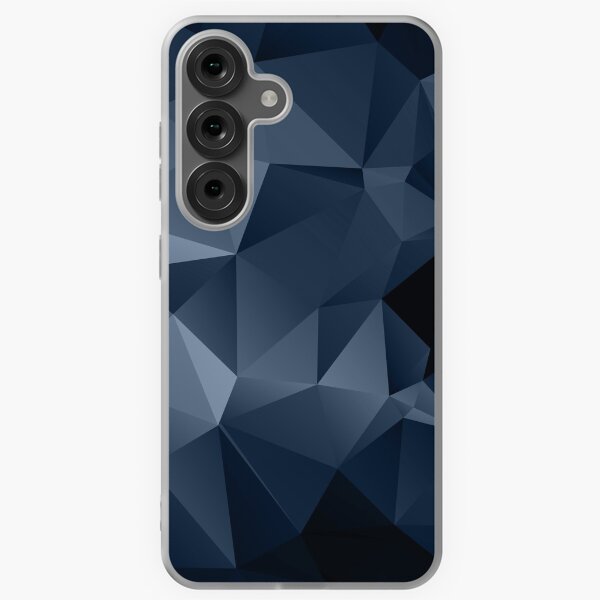Item preview, Black and blue polygonal pattern . designed and sold by fuzzyfox.