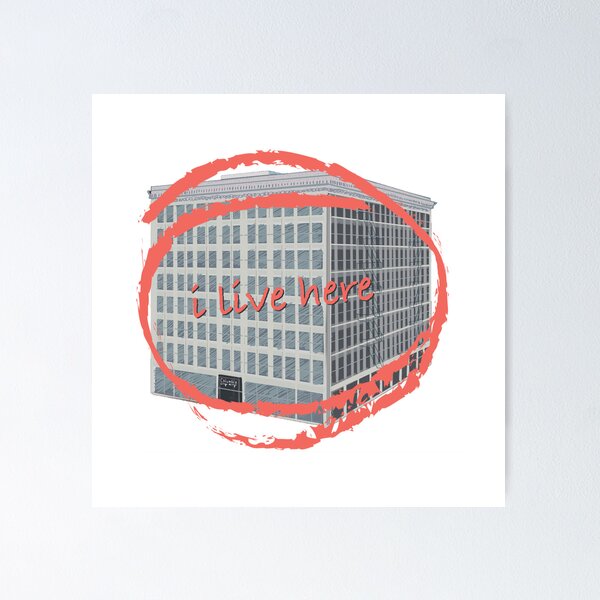 Item preview, I live at 1104 designed and sold by Loren-Fay13.