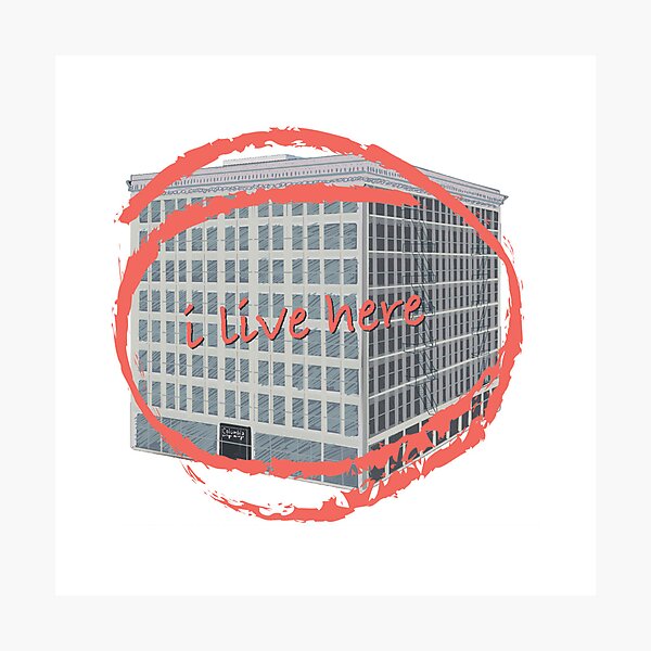 Item preview, I live at 1104 designed and sold by Loren-Fay13.