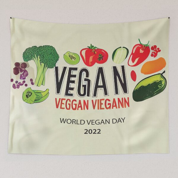 Item preview, World Vegan Day classic T-shirt  designed and sold by Graphichut.