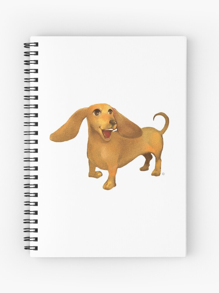 Thumbnail 1 of 3, Journal, Jasper The Sled Dog Dachshund designed and sold by MintedProse.
