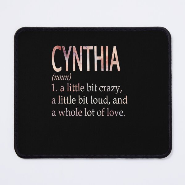 Item preview, Cynthia Girl Name Definition designed and sold by BrookHBung.