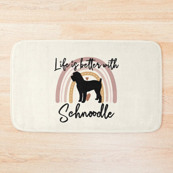 Item preview, Schnoodle Dog Rainbow Aesthetic Boho designed and sold by rafaeltto.