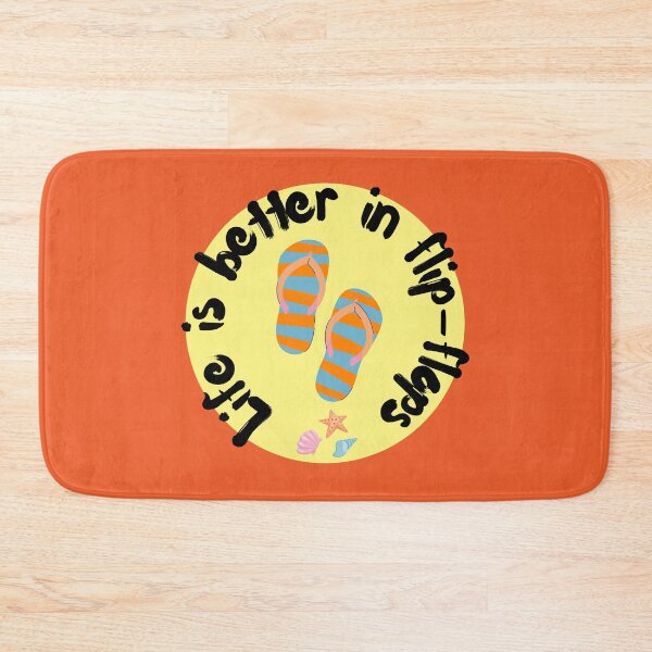 Item preview, Life Is Better In Flip Flops Seashells designed and sold by DonneeCreations.
