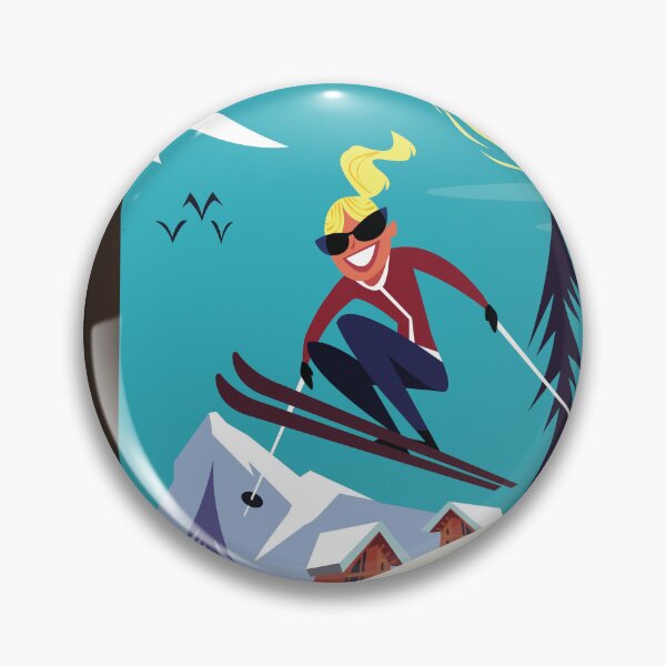 Item preview, Crans Montana poster designed and sold by GAGodel.