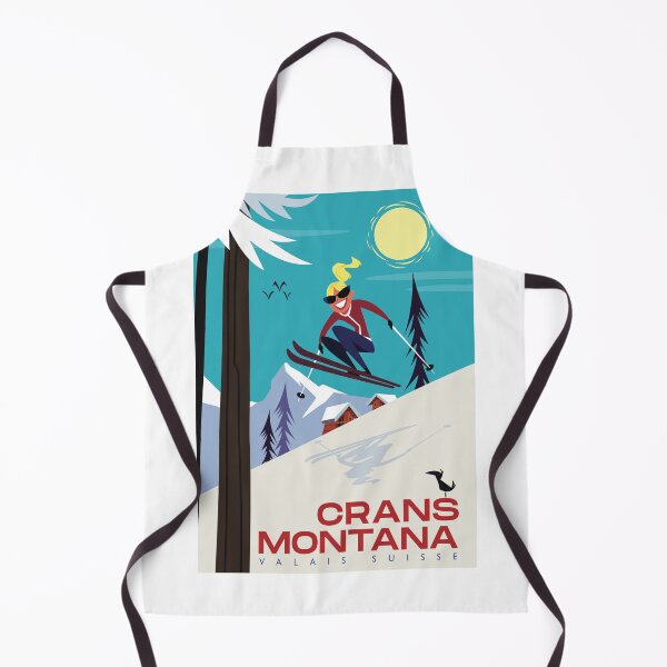 Item preview, Crans Montana poster designed and sold by GAGodel.