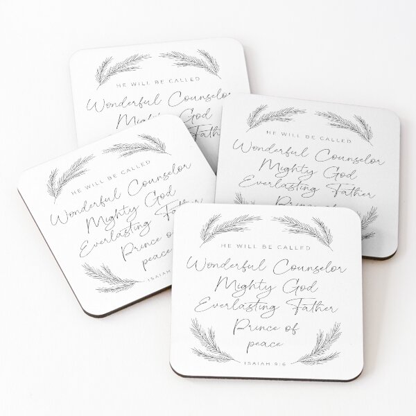 Item preview, Wonderful counselor leafy Christmas design designed and sold by Rebecca Claire Designs.