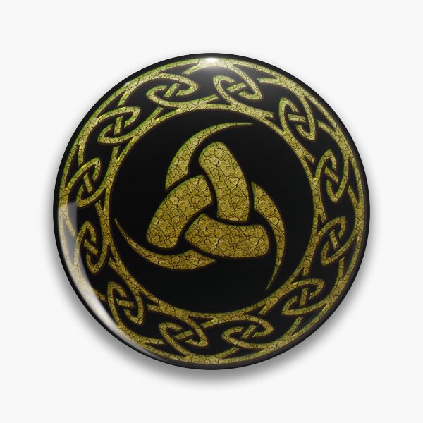 Artikelvorschau, Dreifaches Horn von Odin, keltischer Knoten, nordische Mythologie, Wikinger, Symbol entworfen und verkauft von nitty-gritty.