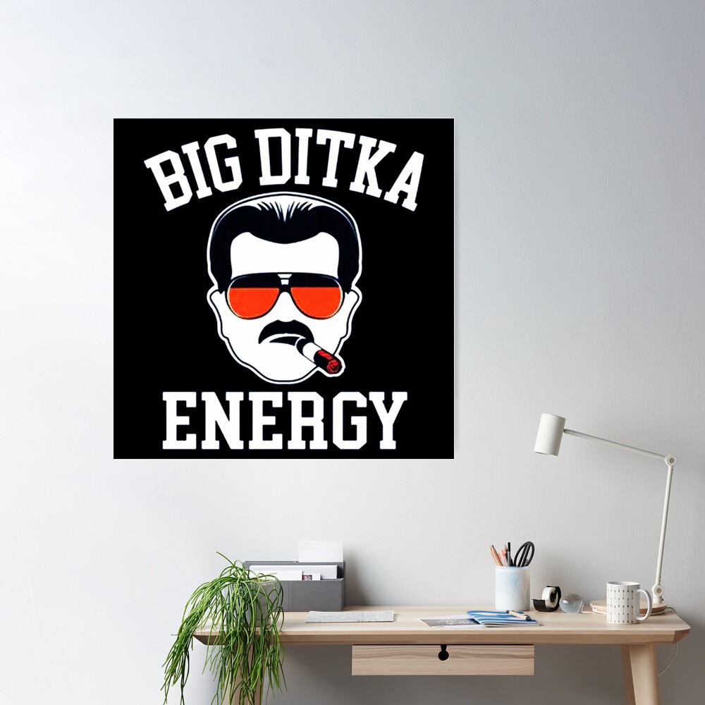 Big Ditka Energy Shirt Funny Mike Ditka Tee Chicago Bears 