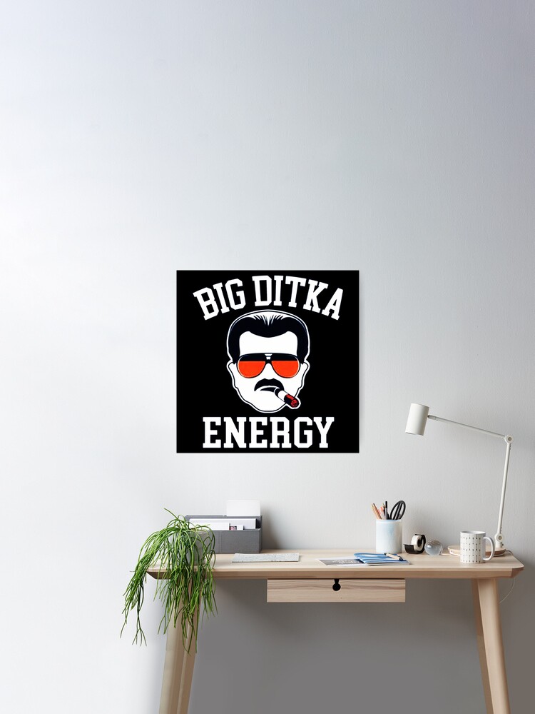 Big Ditka Energy Shirt Funny Mike Ditka Chicago Bears 