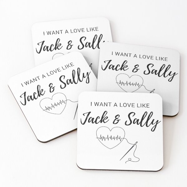 Item preview, Love Like Jack & Sally designed and sold by spoeg.