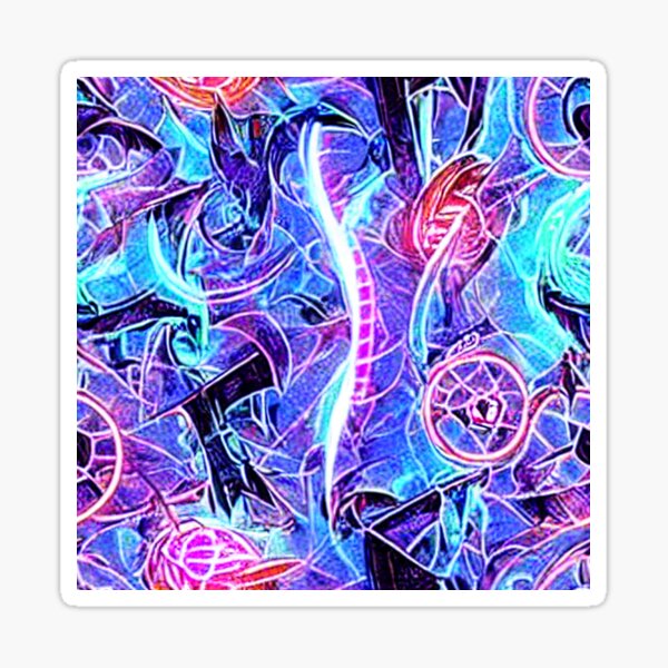Electric Vibes Sticker
