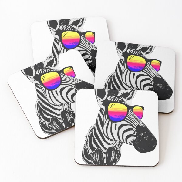 Item preview, Zebra with glasses designed and sold by Ivasha.