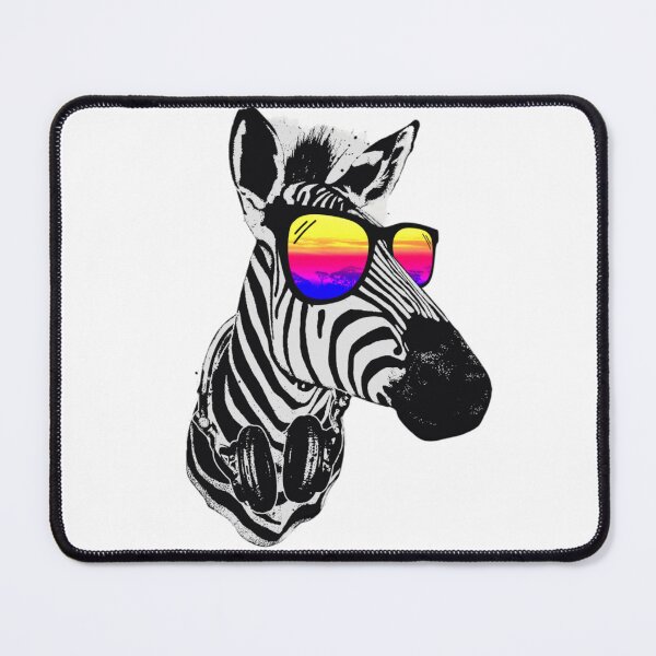 Item preview, Zebra with glasses designed and sold by Ivasha.