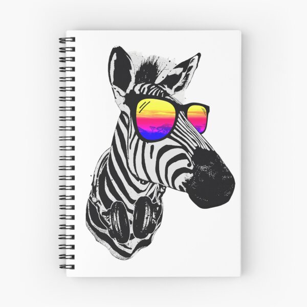 Item preview, Zebra with glasses designed and sold by Ivasha.