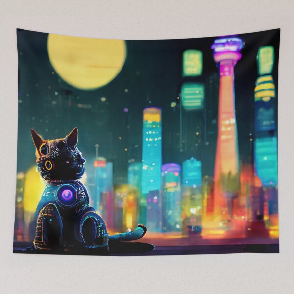 Item preview, CyberCat designed and sold by James Vernon.