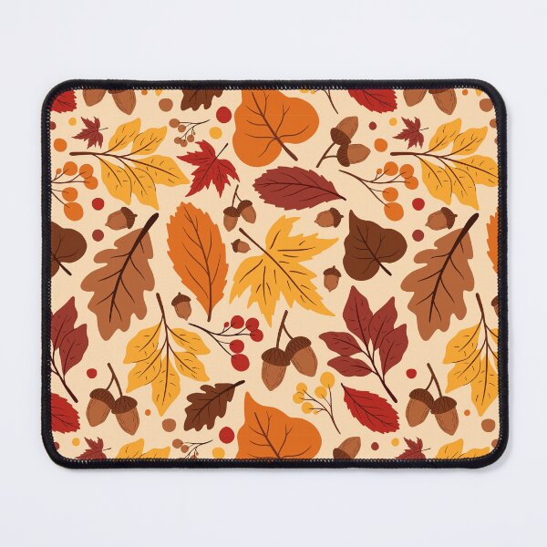 Item preview, Autumn Pattern No 01 - Warm Fall Leaves Pattern Motifs designed and sold by Millusti.