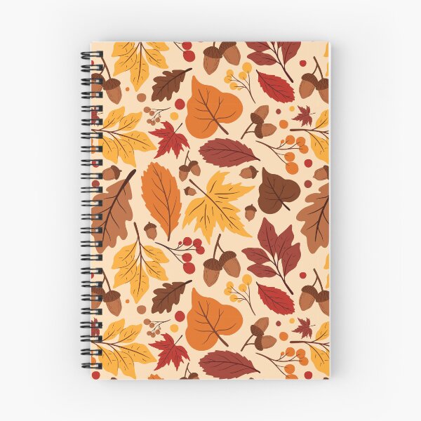Item preview, Autumn Pattern No 01 - Warm Fall Leaves Pattern Motifs designed and sold by Millusti.
