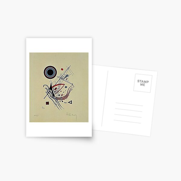 Item preview, Wassily Kandinsky's Blue designed and sold by BossyCatHome.