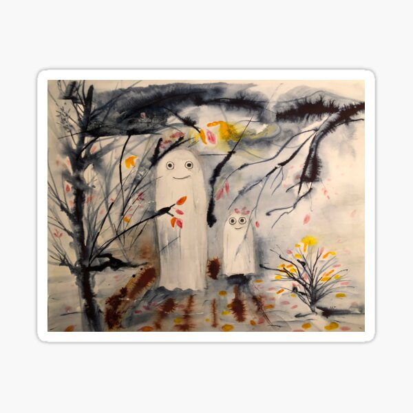 Item preview, october ghosts designed and sold by Marianna Tankelevich.