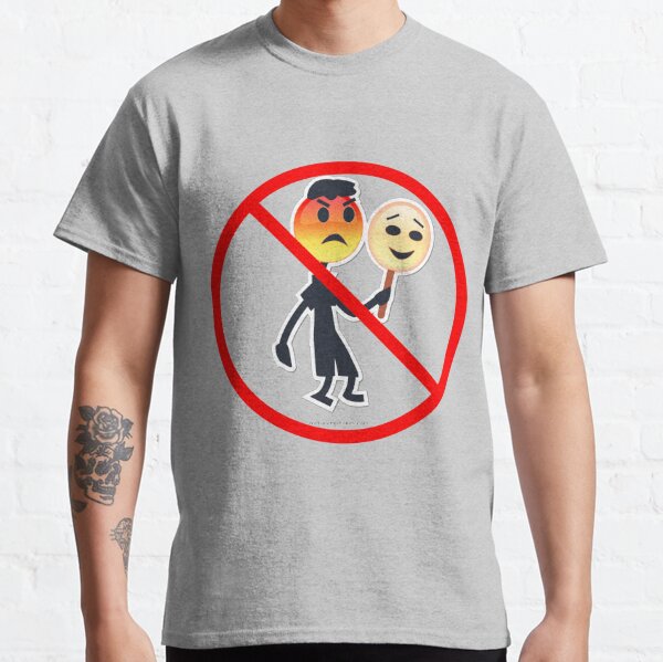 Fakes Prohibited Boy Emoji Classic T-Shirt