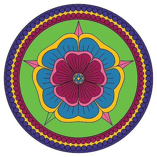 Floral Mandalas 045 (Style:127)