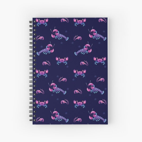 Item preview, Cruel Crustaceans Notebook designed and sold by Amissina.