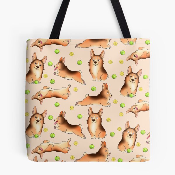 Item preview, Blissful the corgi designed and sold by mythicalpalette.