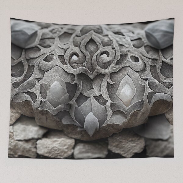 Item preview, Decorated Stone Carved Sculpture designed and sold by DesignAtYO.