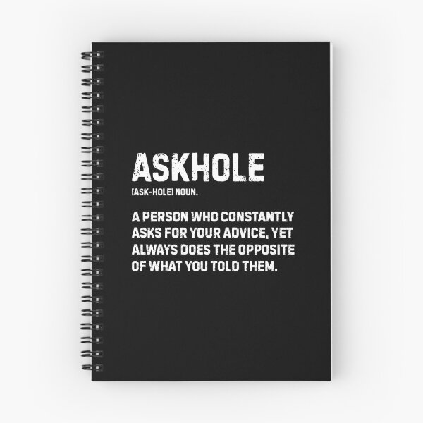 Item preview, Askhole Definition Funny designed and sold by allysmar.