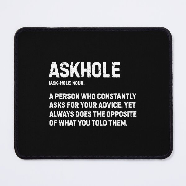 Item preview, Askhole Definition Funny designed and sold by allysmar.
