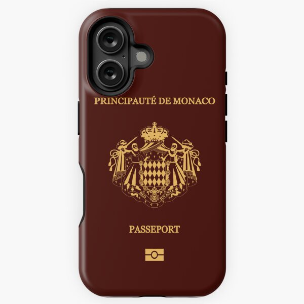 Item preview, Monaco passport  designed and sold by Travellerz.