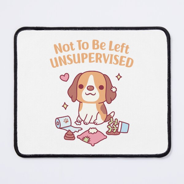 Item preview, Cute Beagle Dog Not To Be Left Unsupervised Funny designed and sold by rustydoodle.