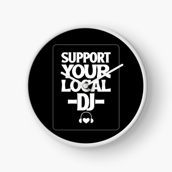 Item preview, Support Your Local Dj designed and sold by Discothreadz.