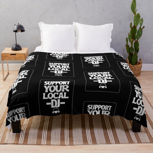 Item preview, Support Your Local Dj designed and sold by Discothreadz.