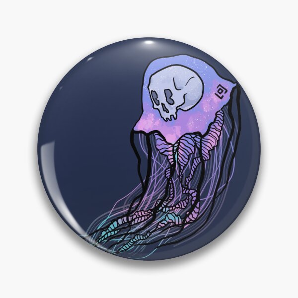 Item preview, Skull Jelly Blue designed and sold by Loafofcake.