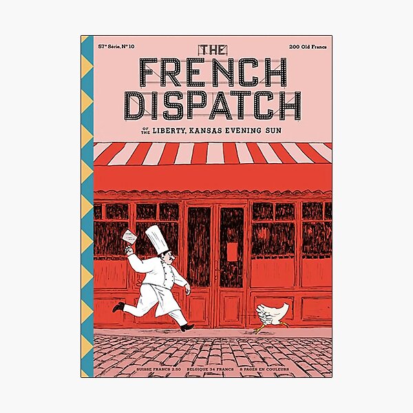 Retro - French Dispatch Photographic Print