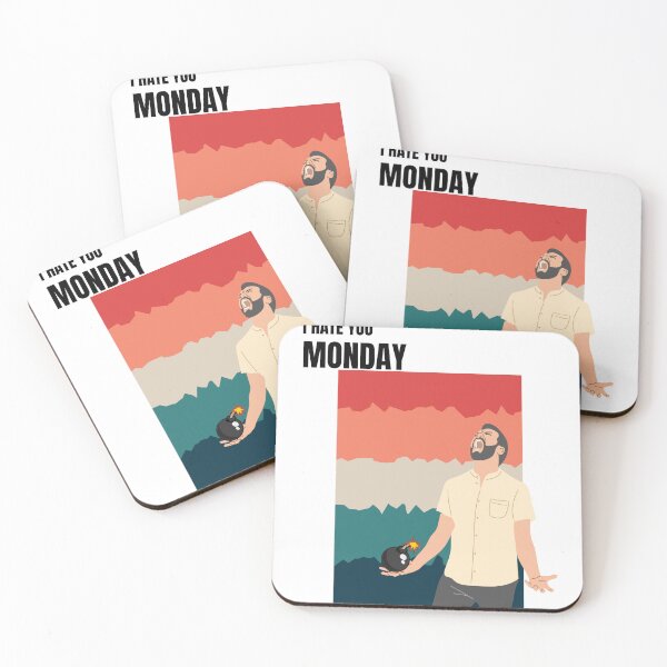 Item preview, i hate monday designed and sold by SwifTech.