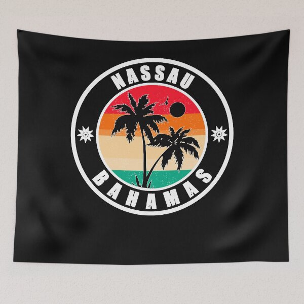 Item preview, Nasáu Bahamas. playa retro de los años 60 designed and sold by jamesbailey12.