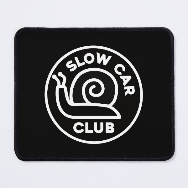 Item preview, Slow Car Club - Black Background designed and sold by ApexFibers.