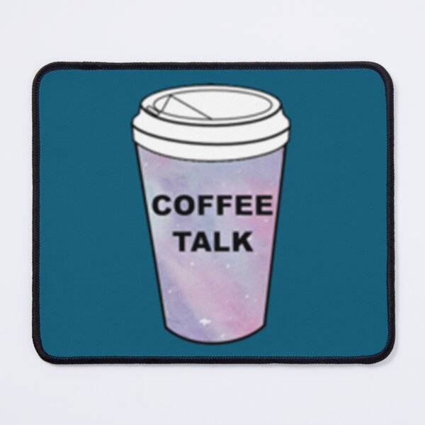 Item preview, space coffee talk     designed and sold by KarinLaux.