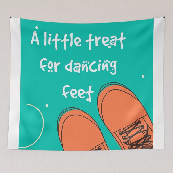 Item preview, A little treat for dancing feet designed and sold by Urban Wall Art Art.