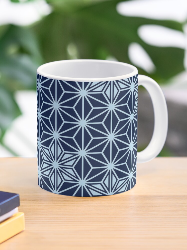 Leafy Asanoha store pattern mug