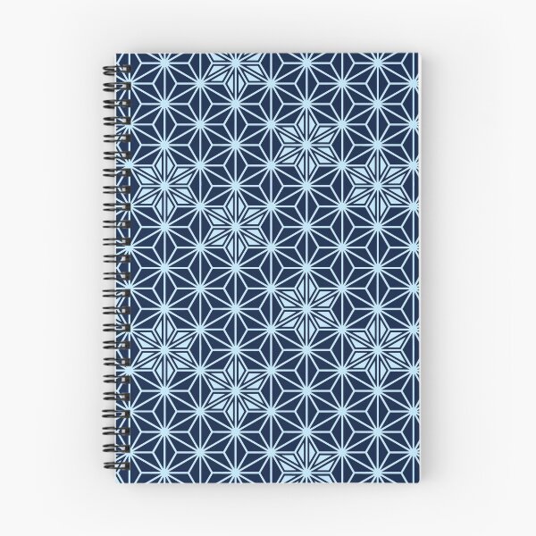 Item preview, Japanese Asanoha pattern - Indigo Blue designed and sold by Marymarice.