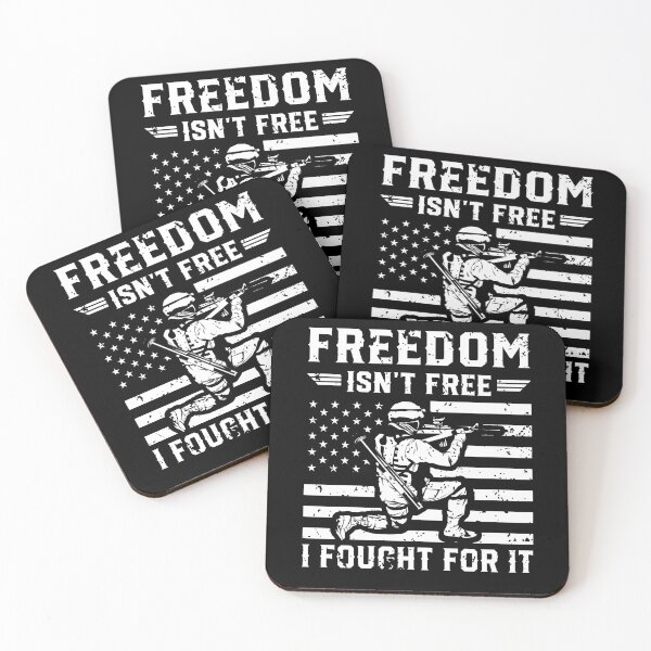 Item preview, Freedom isn't Free Veterans Day designed and sold by justie1977.