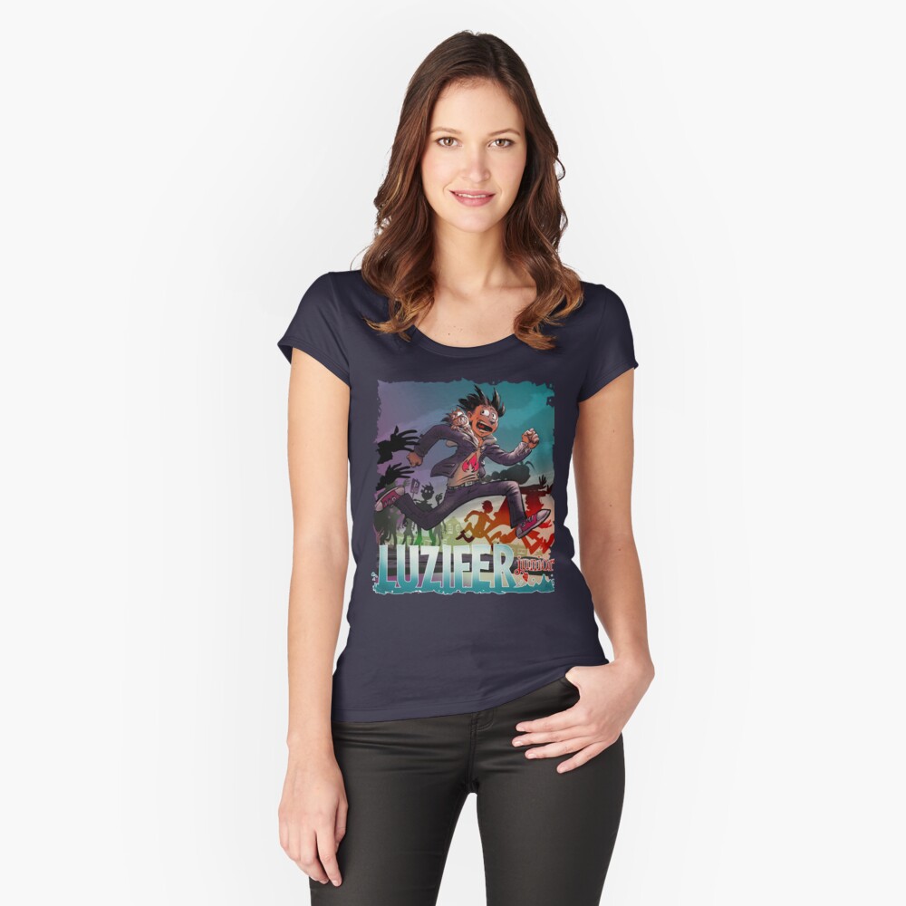 Artikel-Vorschau von Tailliertes Rundhals-Shirt, designt und verkauft von LuziferJunior.