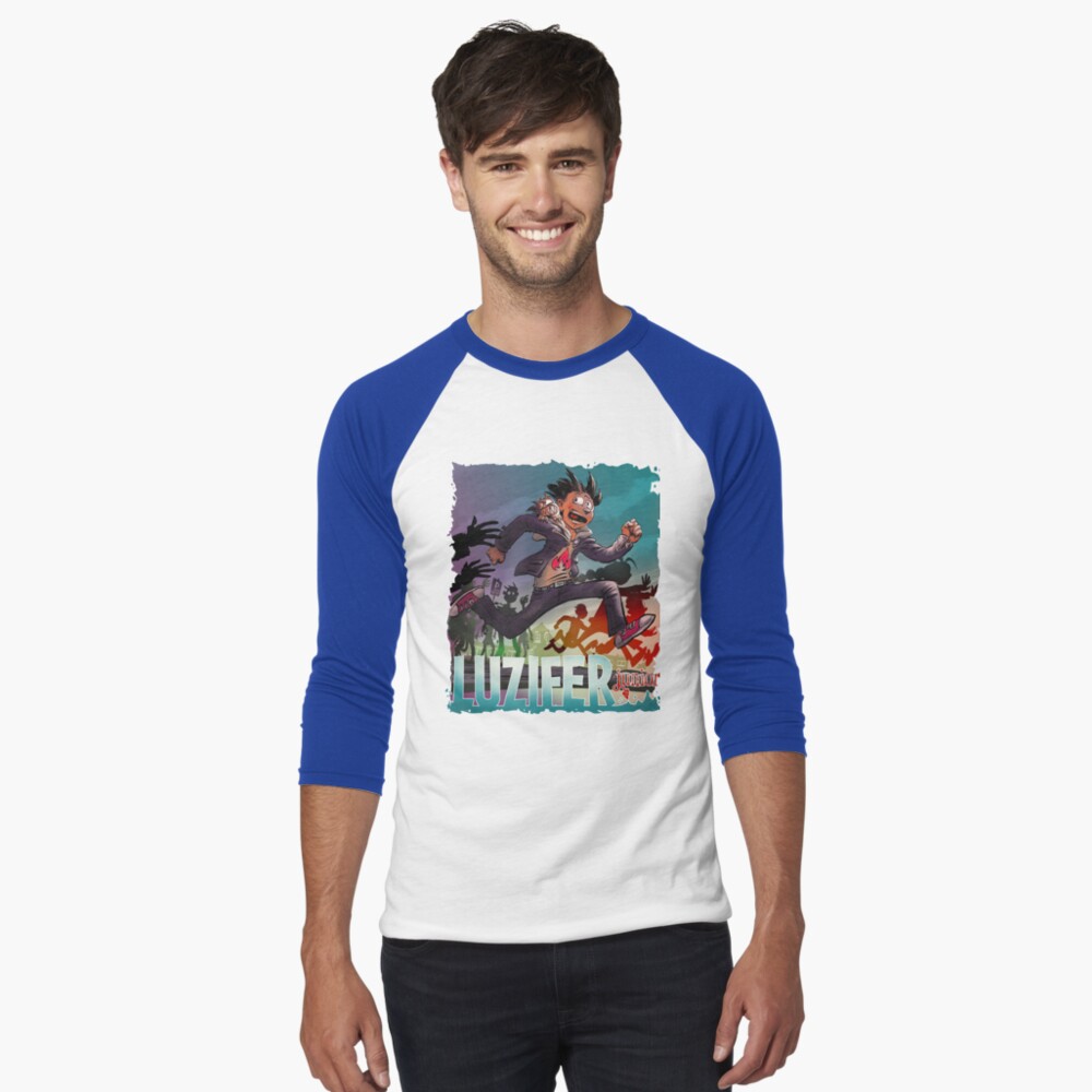 Artikel-Vorschau von Baseballshirt mit 3/4-Arm, designt und verkauft von LuziferJunior.