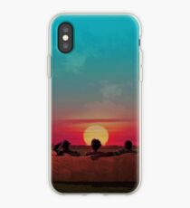 Sunset (Red/Blue Alternative) iPhone Case