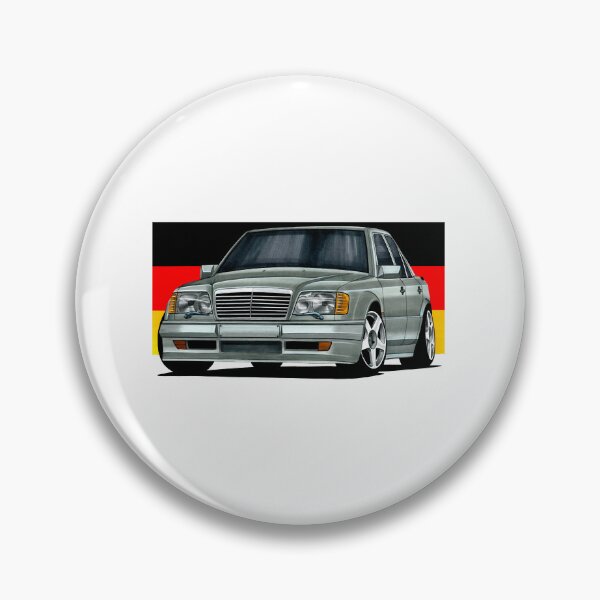 Item preview, Germany legendary sports sedan W124 E500 V8 designed and sold by MerchBothCo.