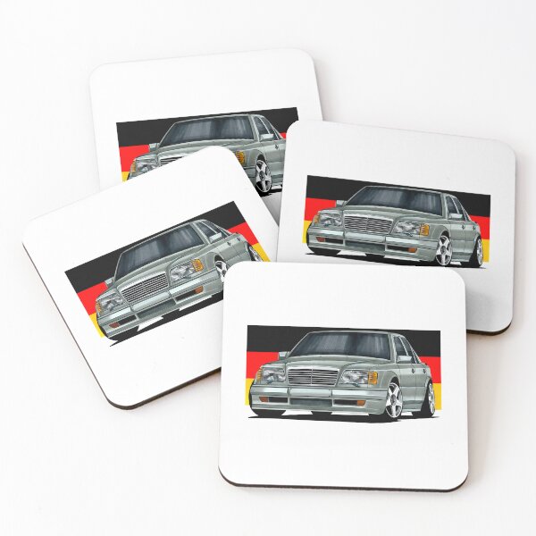 Item preview, Germany legendary sports sedan W124 E500 V8 designed and sold by MerchBothCo.